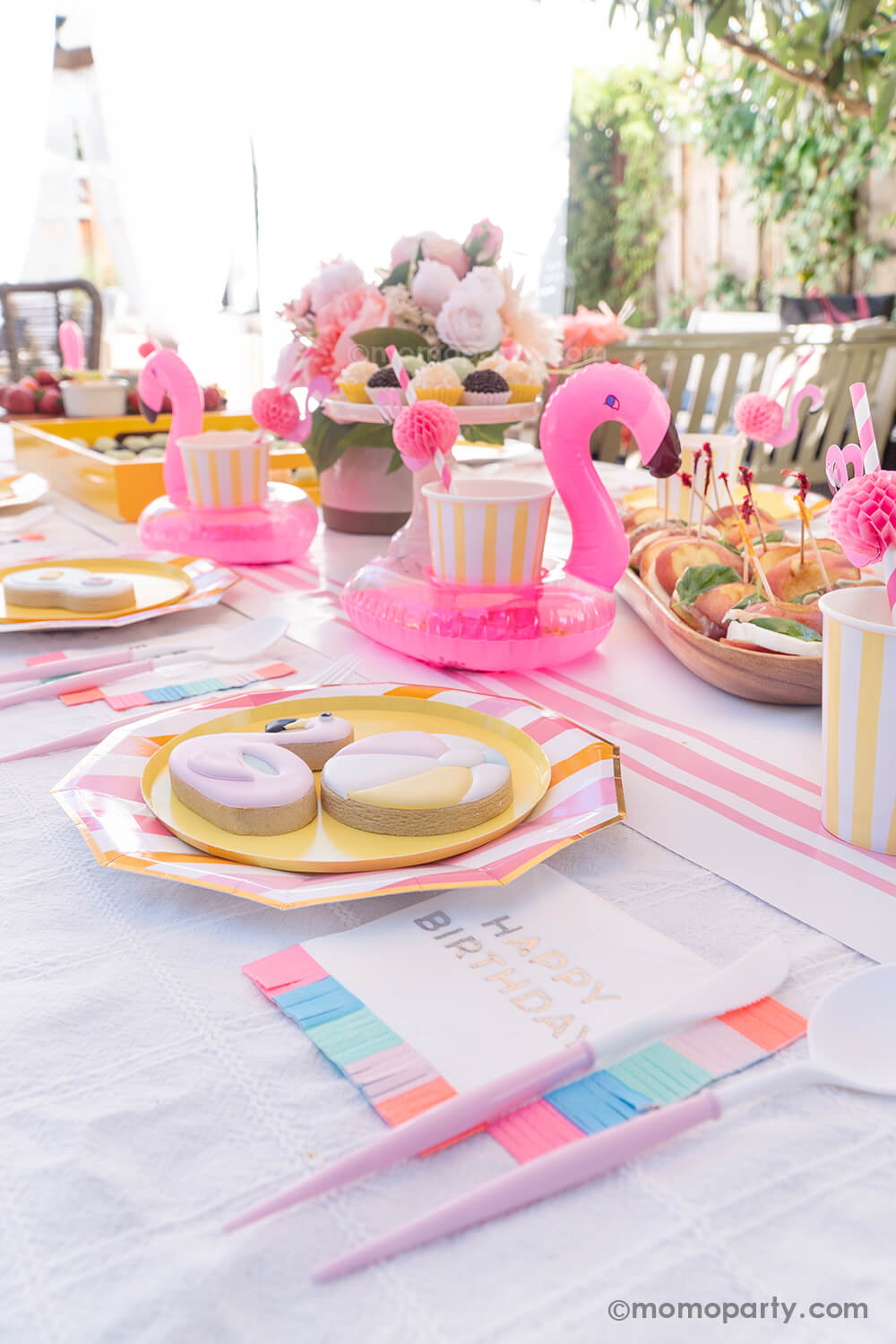 Birthday Fringe Small Napkins (Set of 16)