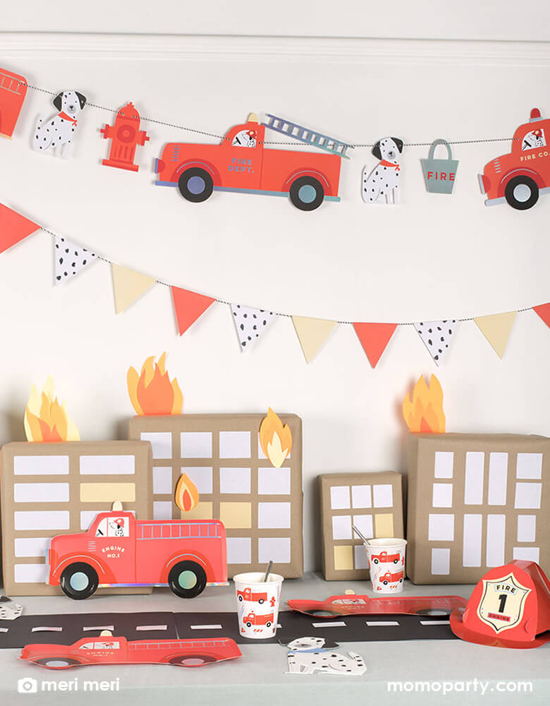 Firefighter Hats (Set of 8)