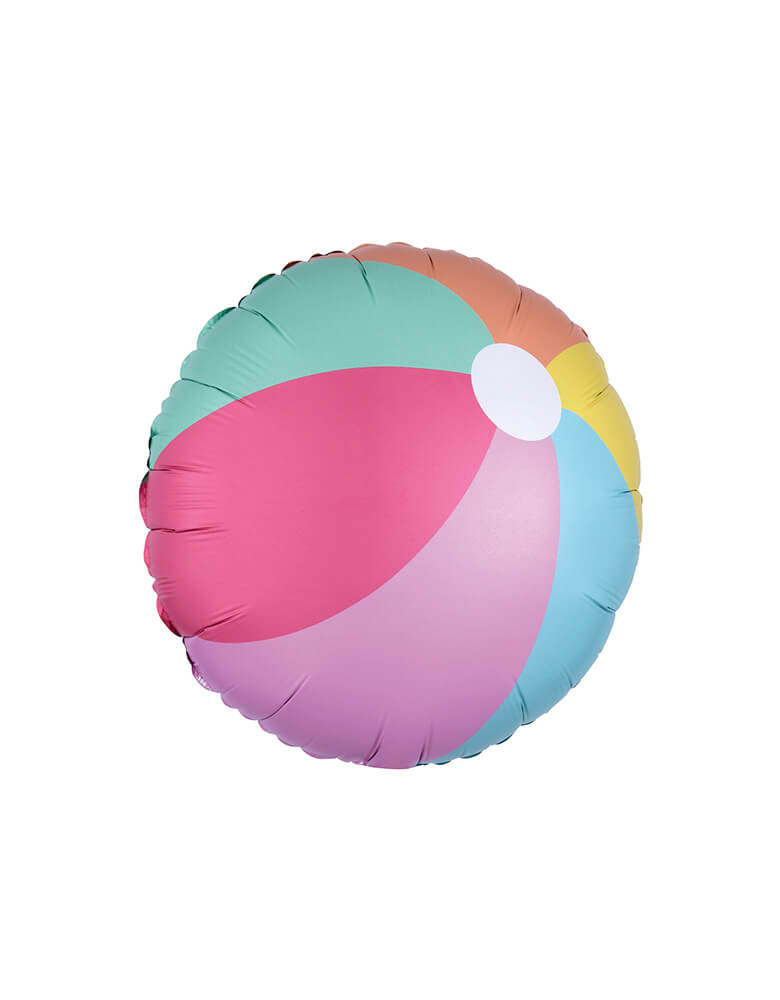 Anagram balloon 39692 - 18" Just Chillin Beach Ball Foil Balloon. Bring this fun beach ball foil balloon to your summer or tropical themed Accent your themed party!