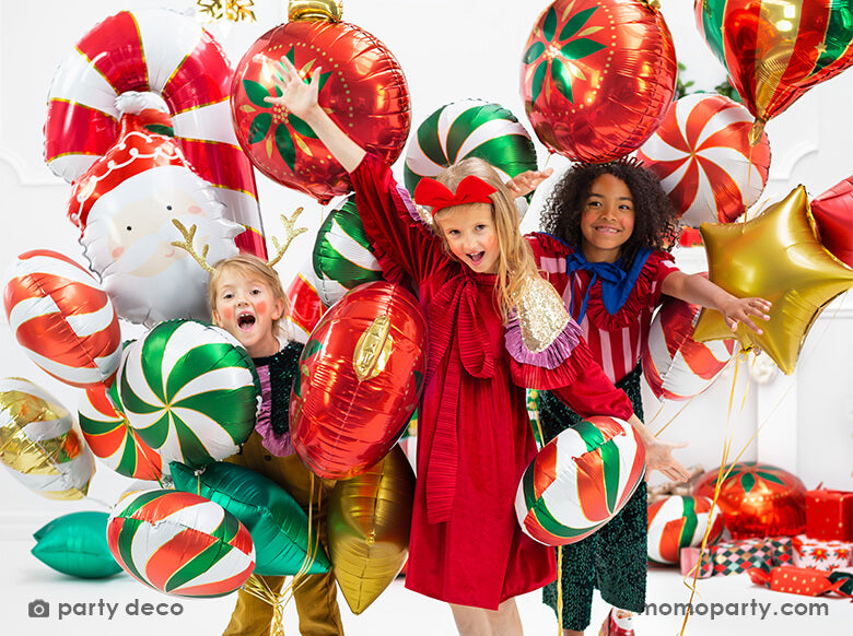Candy Foil Balloon - Red