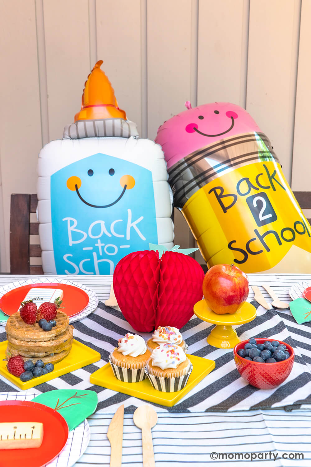 Back To School Glue Bottle Foil Mylar Balloon