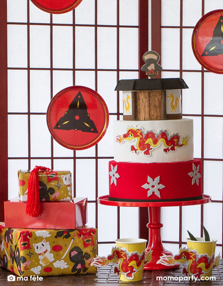 Ninja Dessert Plates (Set of 8)
