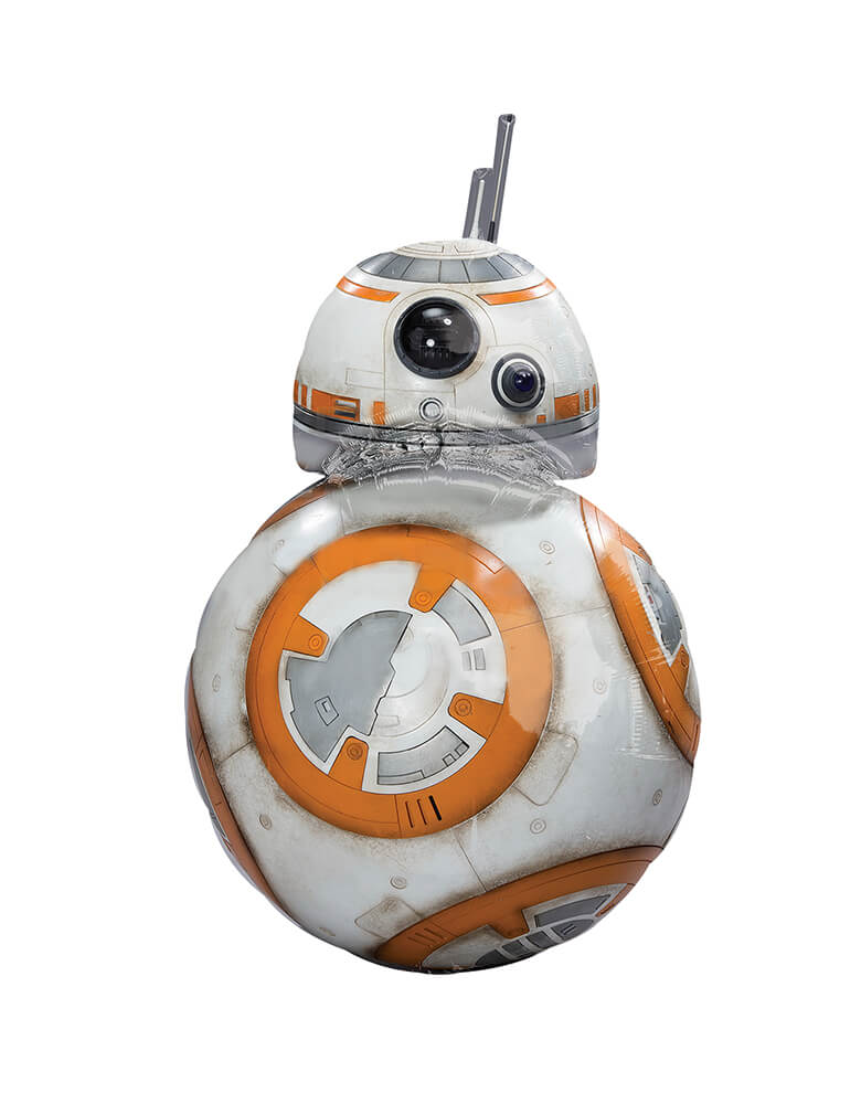 Anagram Balloon - 31621 Star Wars the Force Awakens BB8 Foil Balloon. This 33" super shape foil balloon is perfect for a star war birthday party, Star war celebration