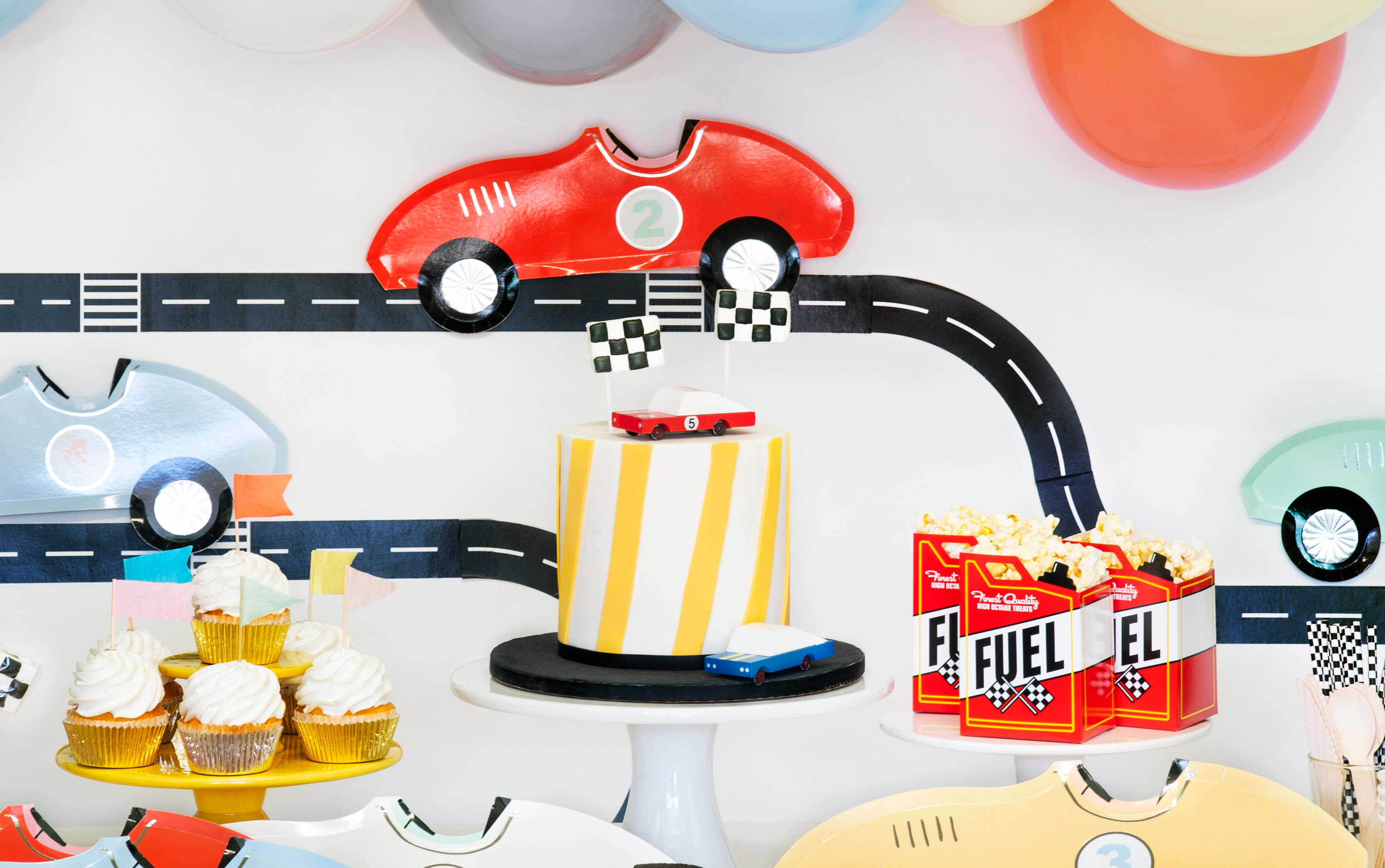 Race Car Themed Party Ideas And Tips for Kids by Momopartys
