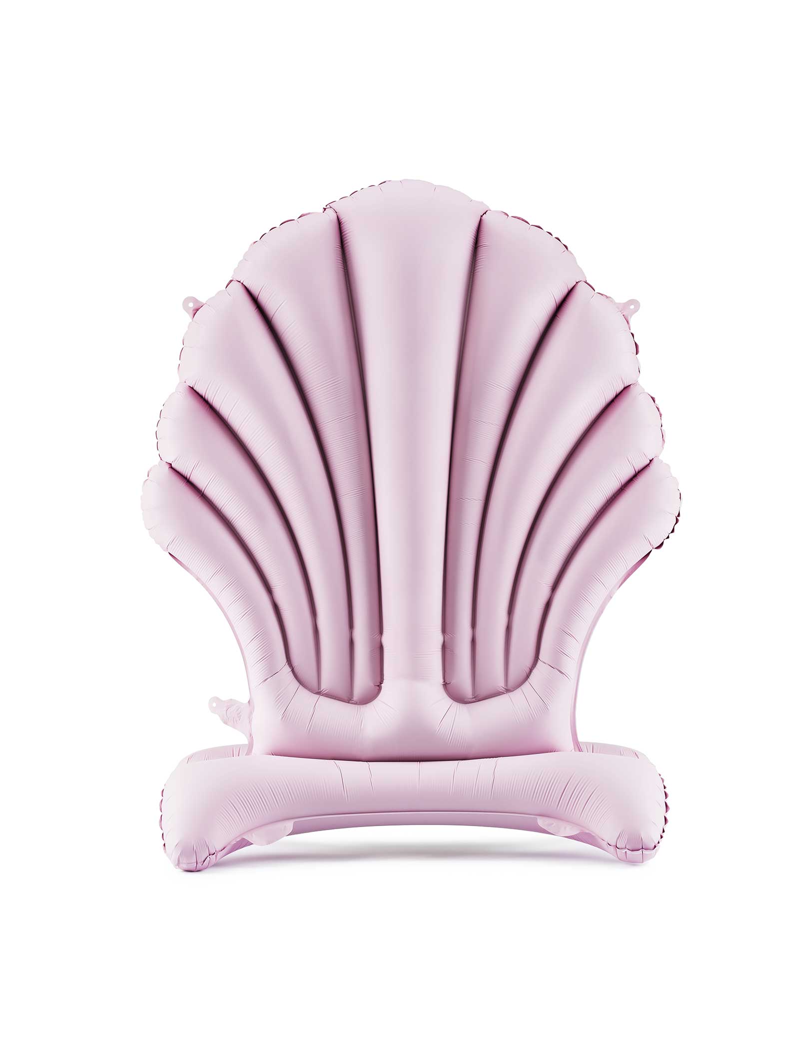 Momo Party's 42.5" x 48.8" lilac seashell shaped standing foil balloon by Party Deco.  Its lilac color and darling shape will transport you to a magical mermaid world. A perfect party decoration that's sure to make a splash!