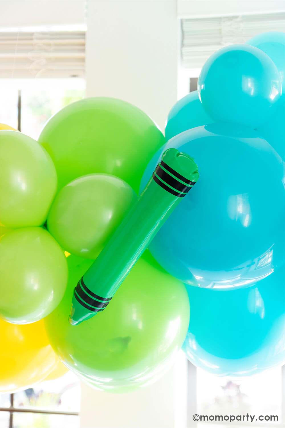 Mini Inflatable Crayon Decoration