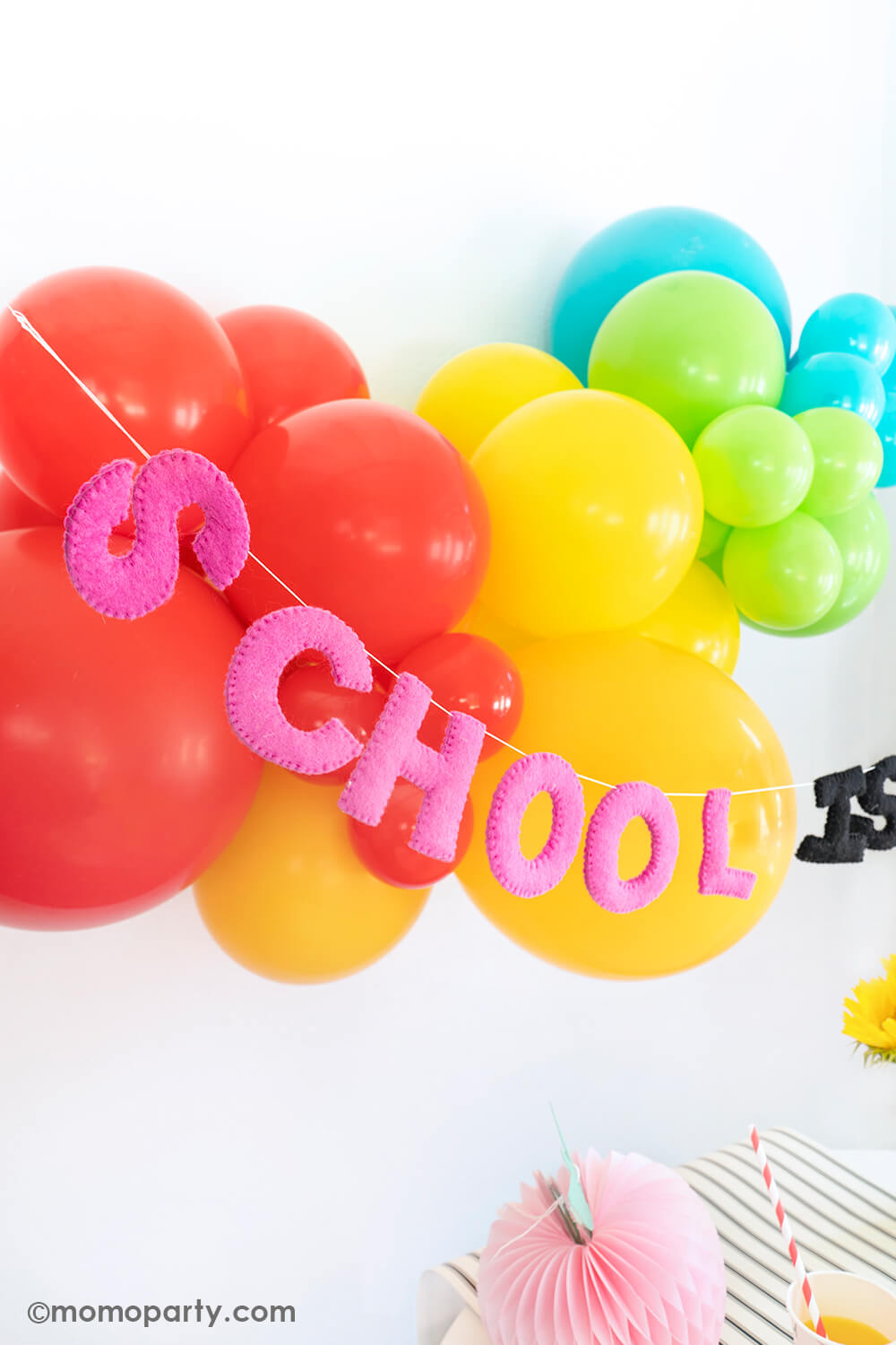 First Day of School Balloon Cloud Kit