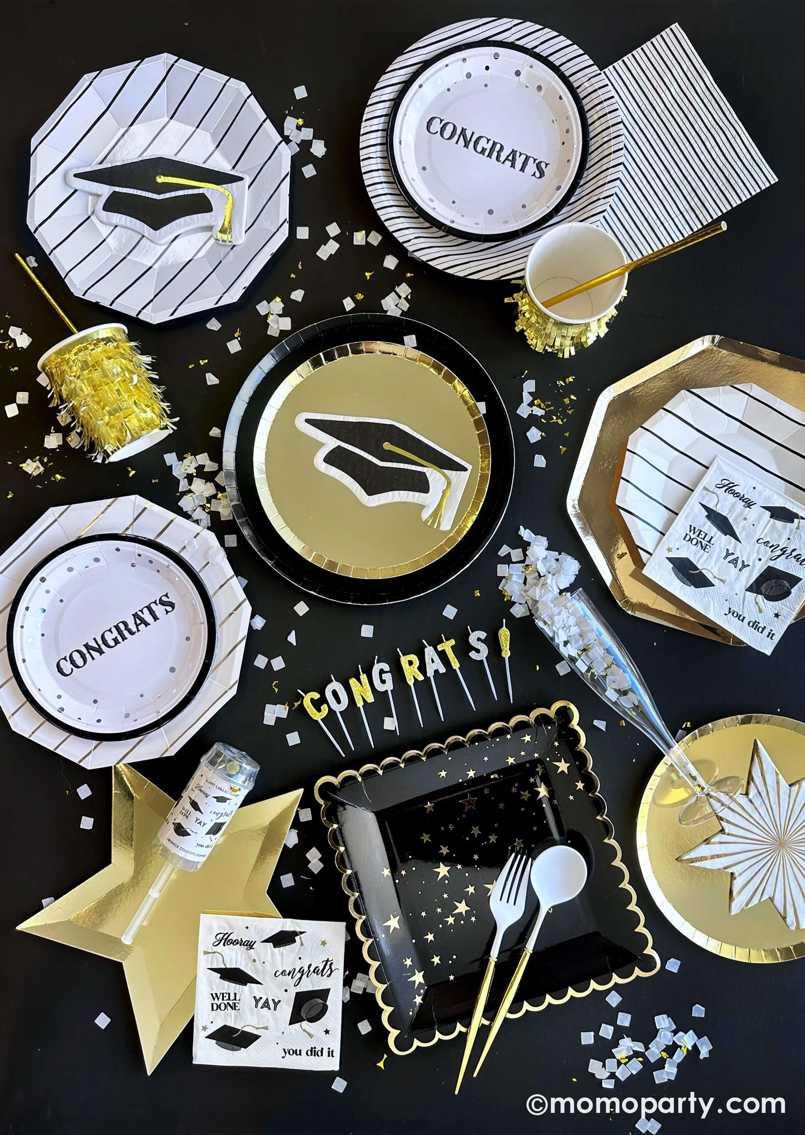 Onyx Black Dinner Plates (Set of 8)