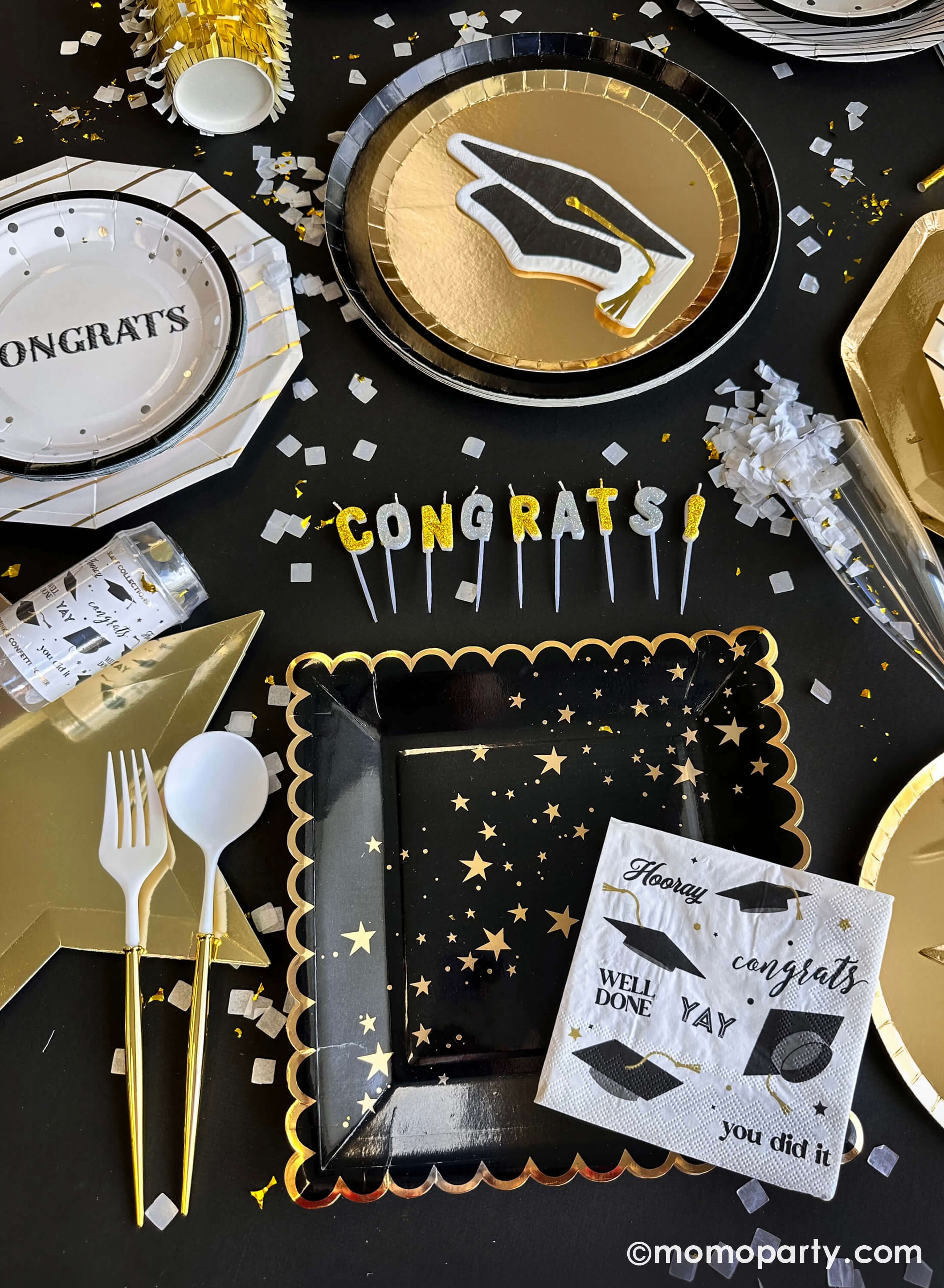 Gold Dessert Plates (Set of 8)