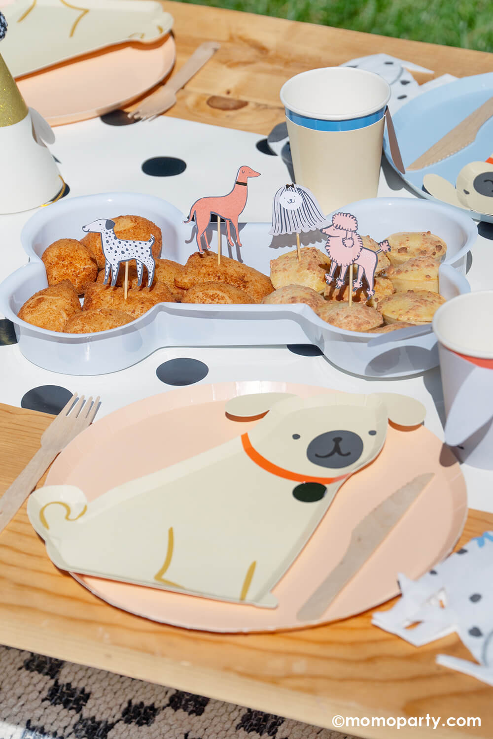 Dog Bone Shaped Trays (Set of 12)
