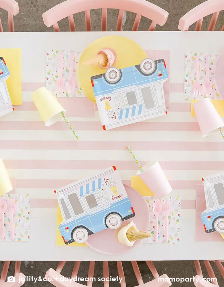 Ice Cream Dreams Large Plates (Set of 8)
