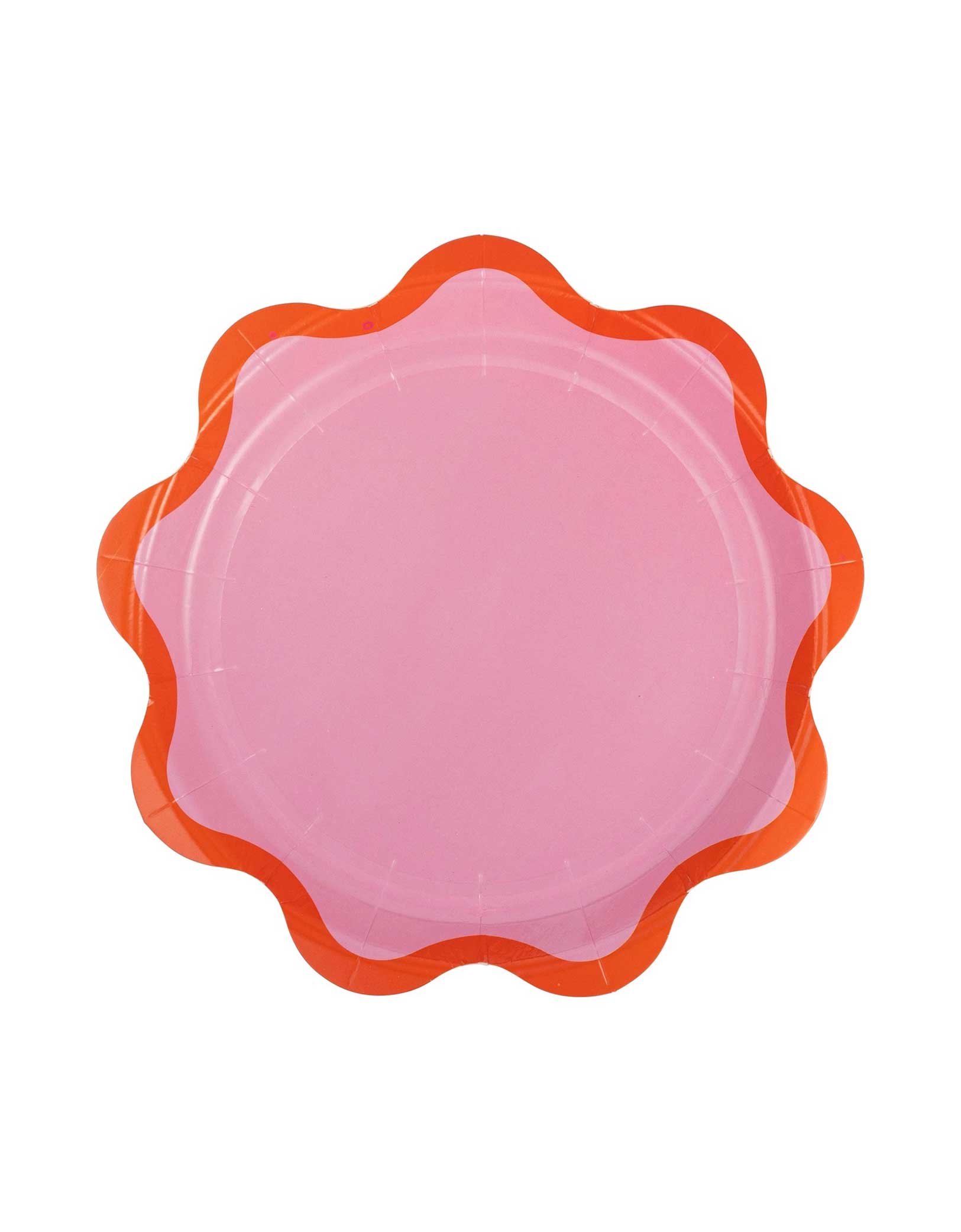 Momo Party's 7" Ric Rac Edge Dessert Plates by My Mind's Eye. Comes in a set of 8 paper plates in 4 colors, blue, pink, green and yellow, these brightly colored plates feature a fun ric rac edge design that will add a pop of color to your celebration. 