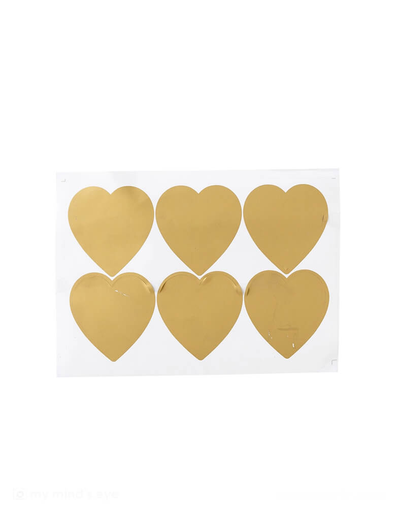 Scratch off heart shaped stickers from Momopartys' 16" x 120" Scratch Off Paper Table Runner by My Mind's Eye. With a unique and playful design featuring scratch off heart stickers, it's the perfect way to bring a bit of fun to any romantic dinner. Show someone special how much they mean to you - and how much of a creative genius you are!