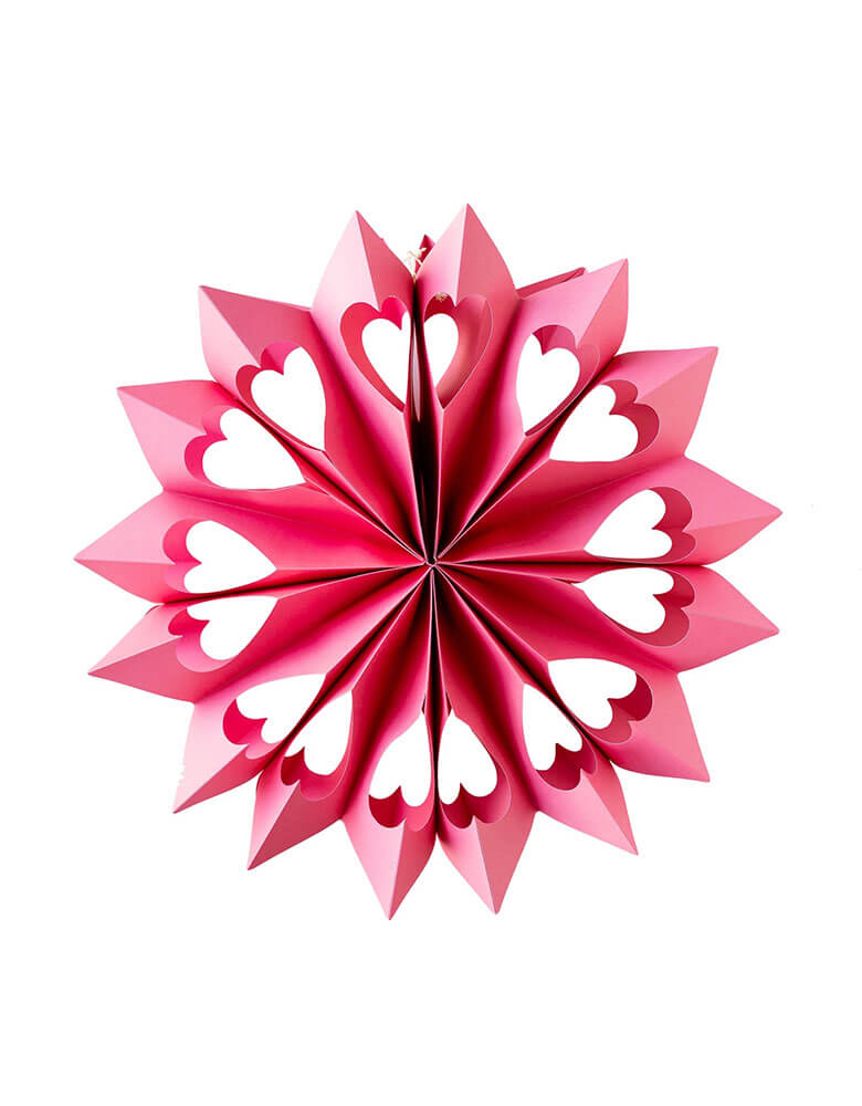 Momo Party's Secret Admirer Wide Paper Fan Set by My Mind's Eye.