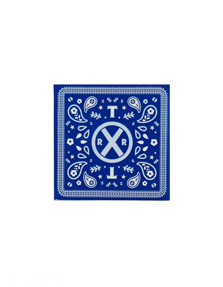 Momo Party's 5" x  5" Thomas & Friends™ Train Small Blue Bandana Napkins by Bonjour Fete. Add a touch of whimsy to your little one's birthday celebration with these amazing Thomas &amp; Friends™ Train small blue bandana napkins. With the classic color and Thomas &amp; Friends inspired elements, they are perfect for your little Thomas fan! 