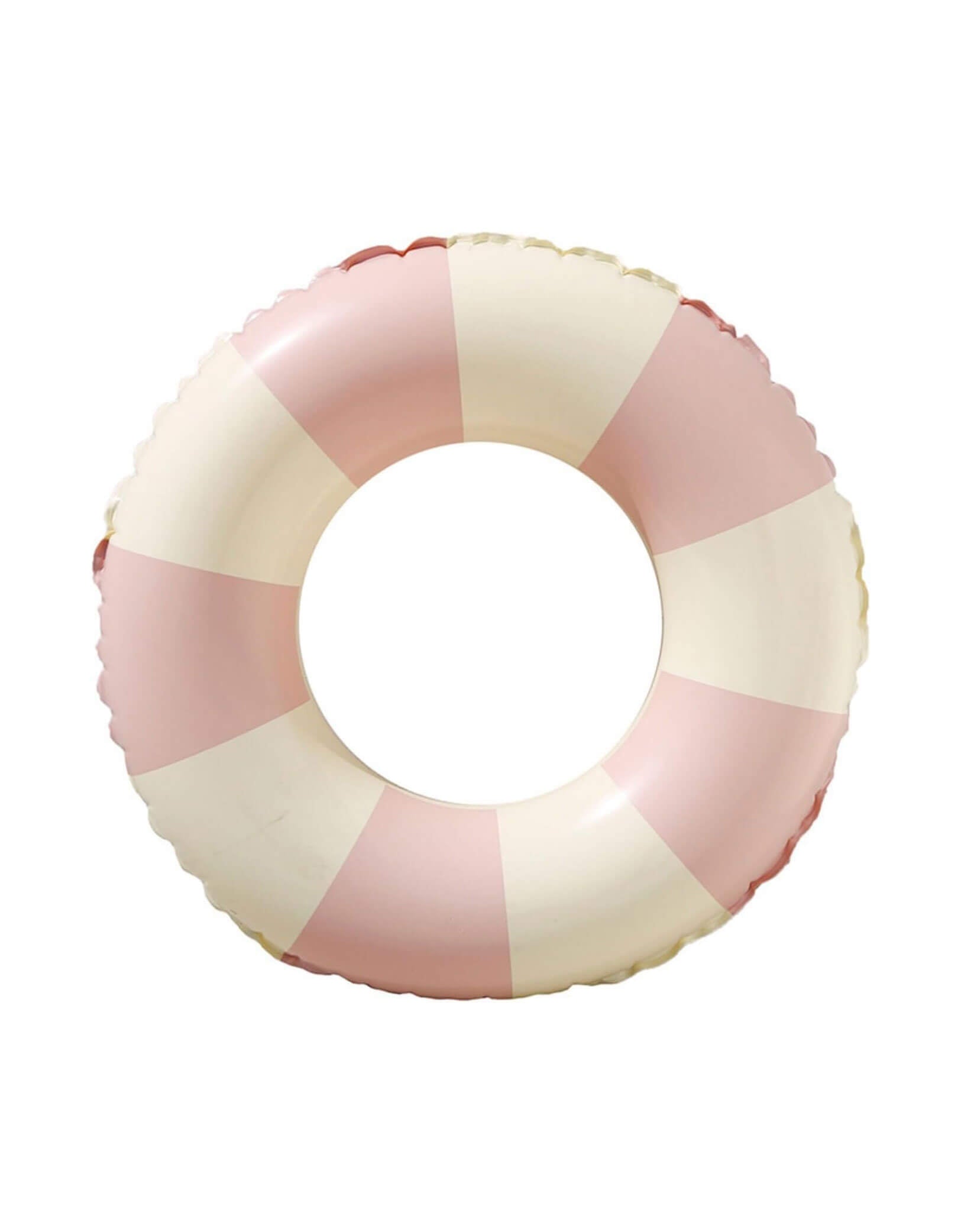 Float into fun with this 23" pink pool ring from Momopartys! This vintage-style inflatable delivers a dose of retro coolness to your aquatic escapades, brightening up your poolside festivities with its cheerful hue. It's the perfect buoyant buddy to transform ordinary swim sessions into memorable, photo-ready pool parties that everyone will be talking about!