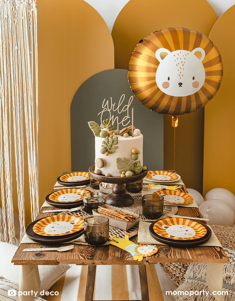 Wild One Wooden Cake Topper