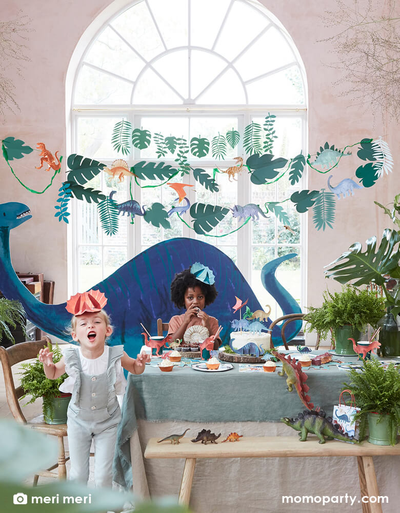 Dinosaur Kingdom Party Hats (Set of 8)