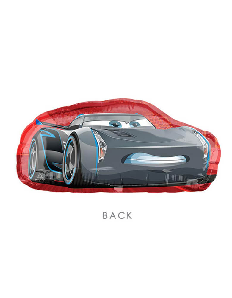 Anagram Disney Cars Cruz Jackson Shape Foil Mylar Balloon- Jackson Storm for a Lightning McQueen, Disney Cars Birthday, Jackson Storm Birthday Party, Disney Birthday, Cars Party