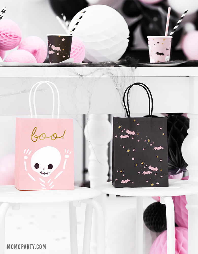 Halloween Boo! Pink Party Bags (Set of 6)
