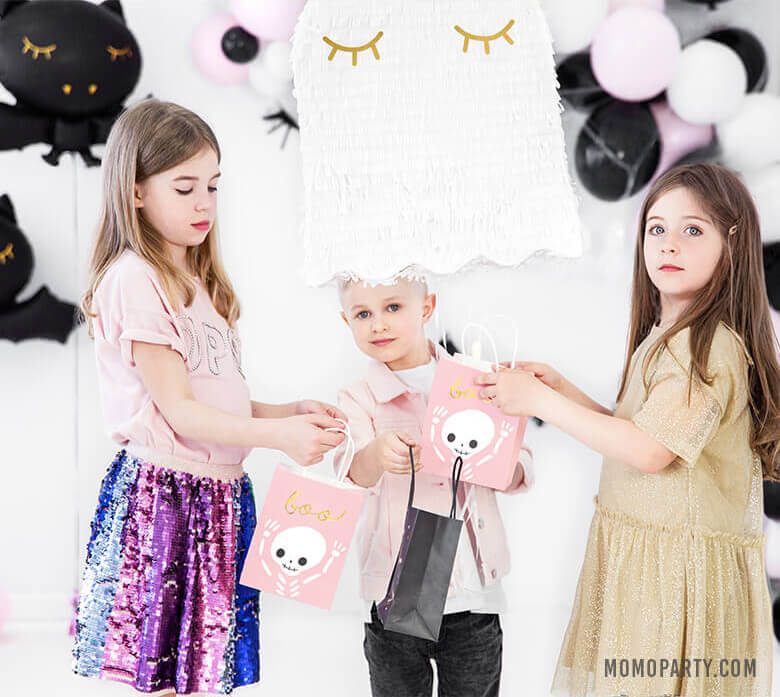 Halloween Boo! Pink Party Bags (Set of 6)