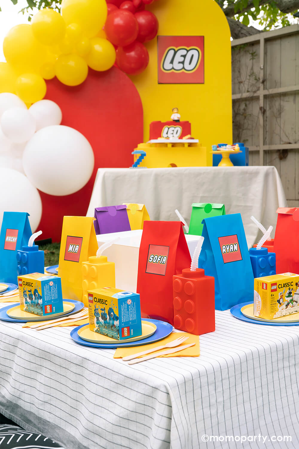 Brick Block Party Sippers (Set of 4)