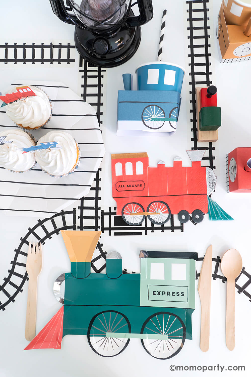 Wooden Train Shaped Whistles (Set of 3)