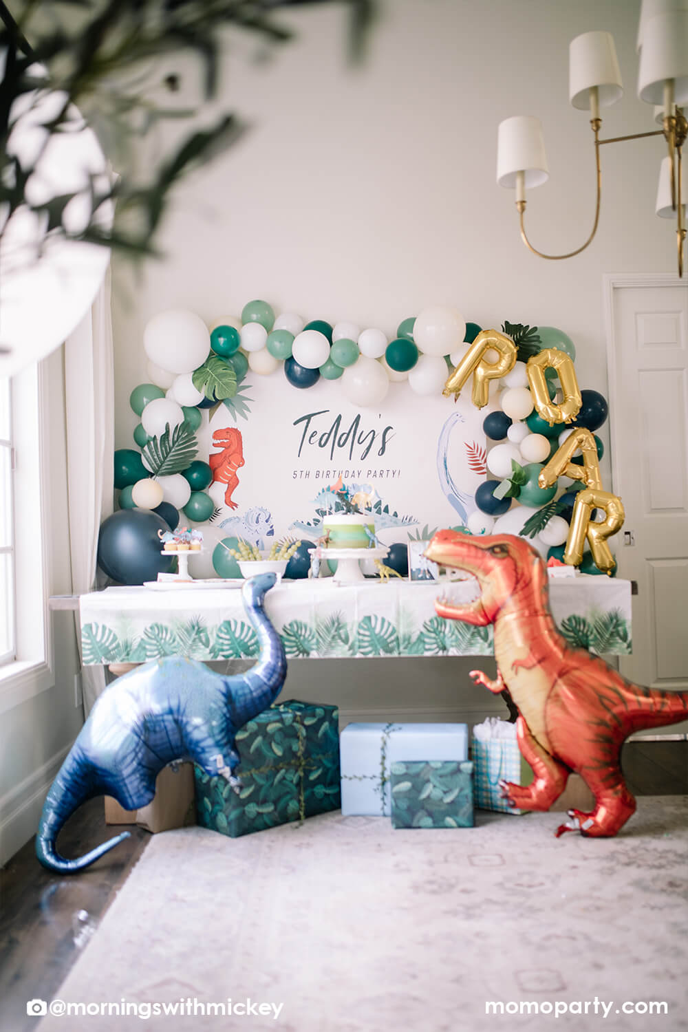 T-REX Mylar Balloon