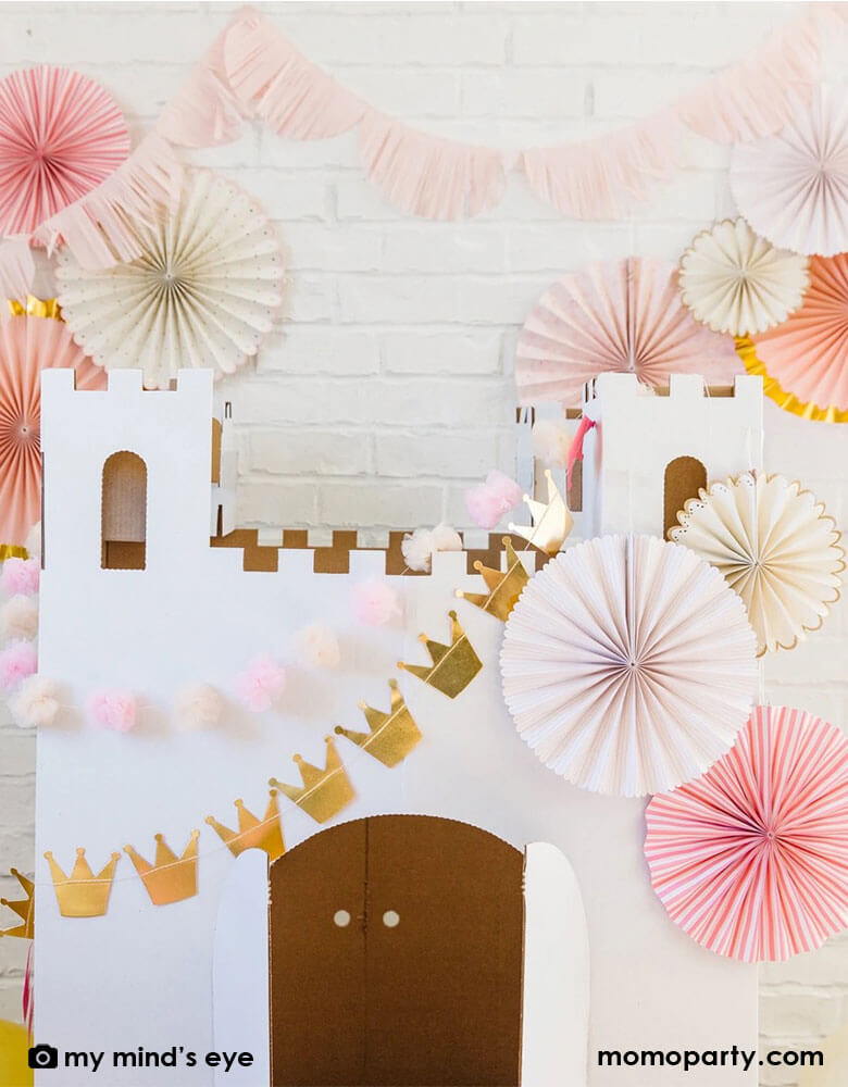 Princess Paper Party Fans (Set of 6)