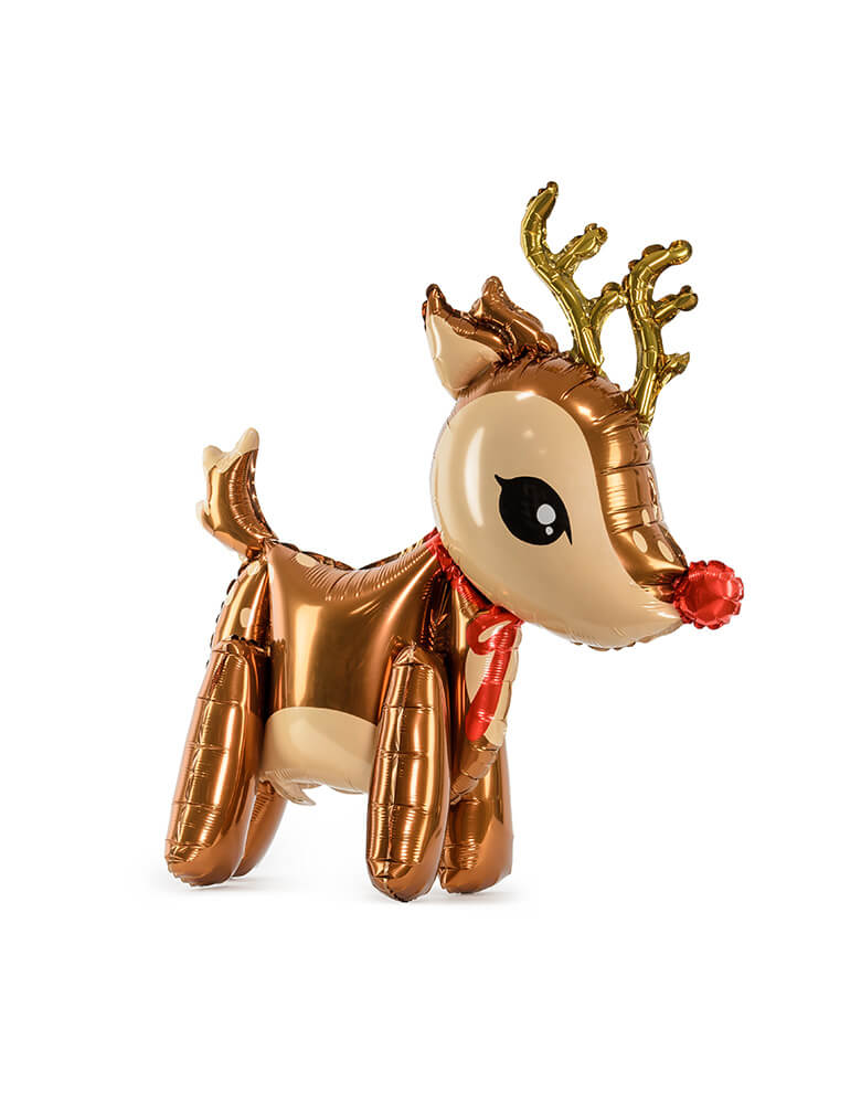 Party Deco 24" Reindeer Foil Mylar Balloon