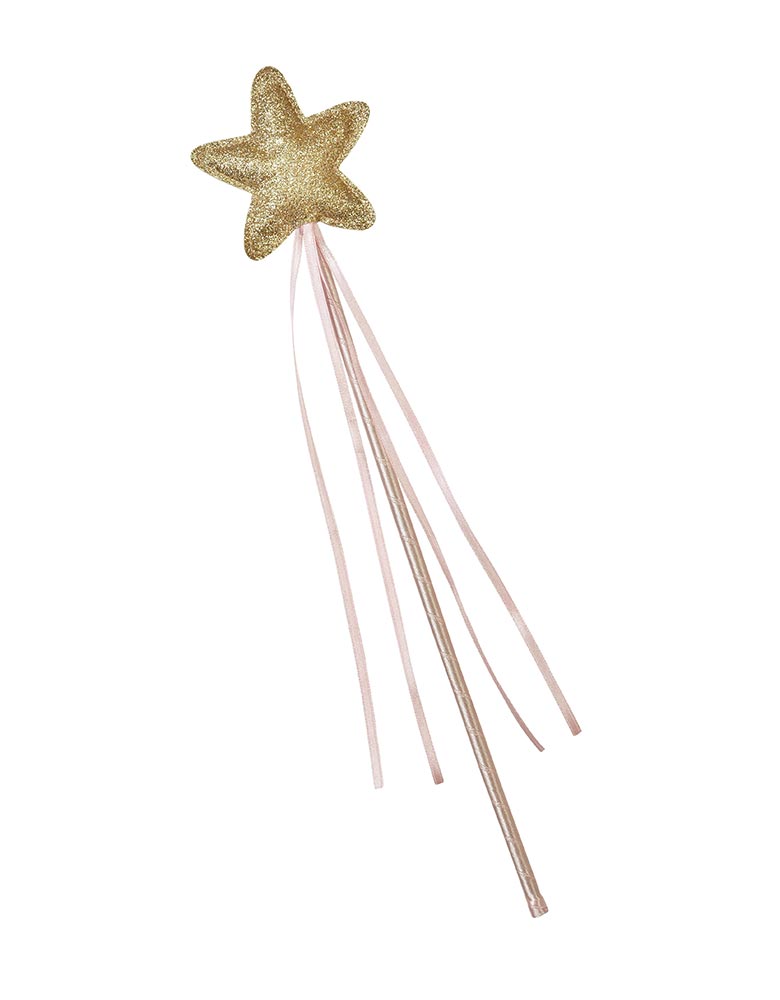 Pink Gold Wand & Tiara Set