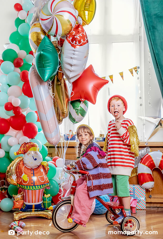 Candy Foil Balloon - Green