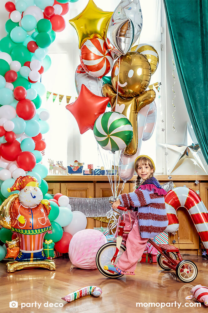 Candy Foil Balloon - Green
