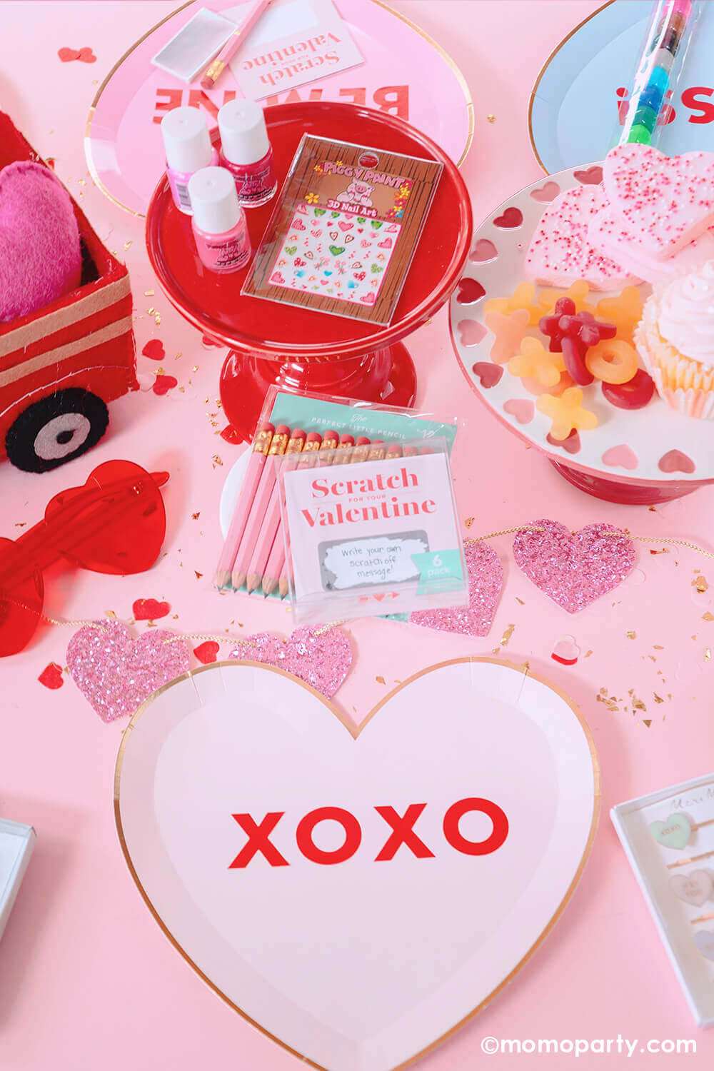 Pink Heart Banner